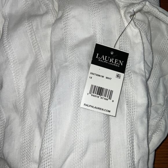 White Off-Shoulder Swim Cover-Up - Picture 2 of 2